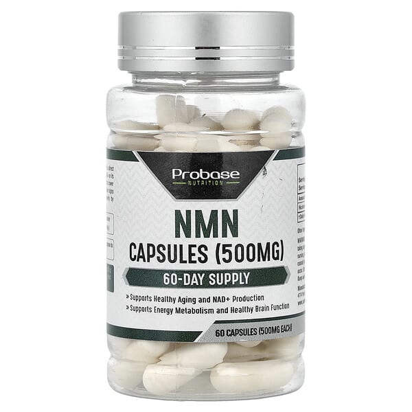 pba58266_v_16.jpg NMN, 500 мг, 60 капсул — Probase Nutrition