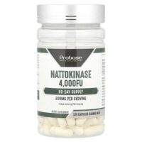Наттокиназа, 120 капсул (100 мг на капсулу) — Probase Nutrition