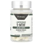 L-метилфолат 5-МТГФ, 15 мг, 60 капсул — Probase Nutrition