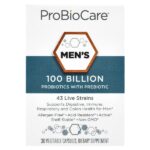 Пробиотики для мужчин с пребиотиком, 30 растительных капсул — ProBioCare