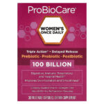 Пробиотик для женщин, 1 раз в день, 100 млрд, 30 растительных капсул — ProBioCare
