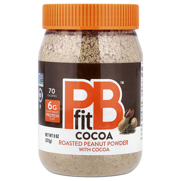 pbf00231_v_40.jpg PBfit, порошок из обжаренного арахиса с какао, 227 г (8 унций)