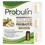 Total Care, успокаивающий пробиотик, пребиотик и постбиотик, 30 капсул — Probulin