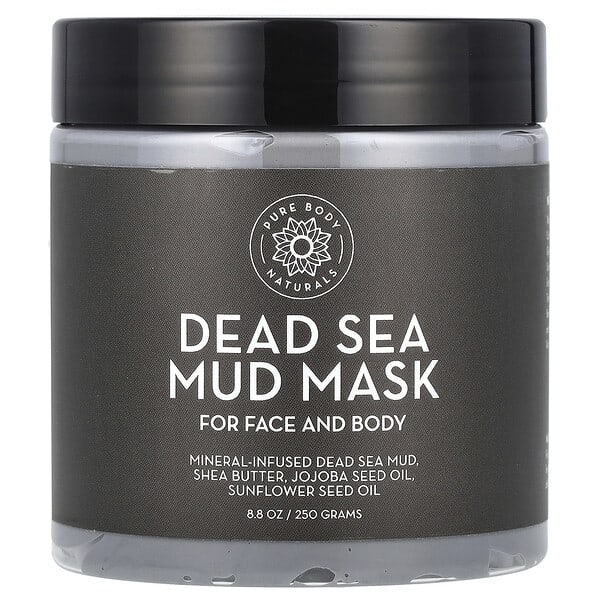 pby00700_v_54.jpg Маска из грязи Мертвого моря, 250 г (8,8 унции) — Pure Body Naturals