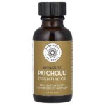 100% чистое эфирное масло, пачули, 30 мл (1 жидк. унц.) — Pure Body Naturals