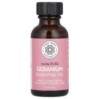 100% чистое эфирное масло, герани, 30 мл (1 жидк. унц.) — Pure Body Naturals