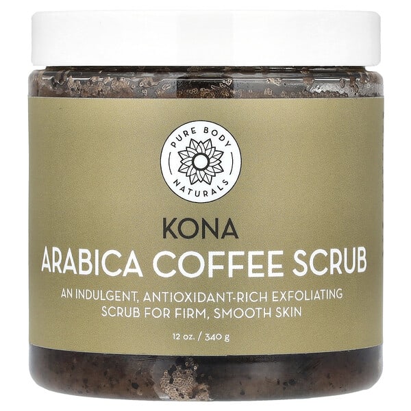 pby00744_v_33.jpg Кофейный скраб Kona Arabica, 340 г (12 унций) — Pure Body Naturals