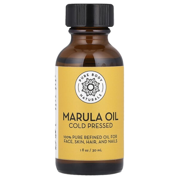 pby00798_v_27.jpg Масло марулы, холодного отжима, 30 мл (1 жидк. унц.) — Pure Body Naturals