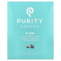Flow, саше, средняя обжарка, 5 саше по 13 г (0,45 унции) — Purity Coffee