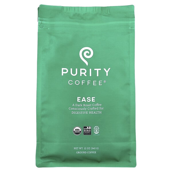 pce16925_v_2.jpg Ease, молотый, темная обжарка, 340 г (12 унций) — Purity Coffee