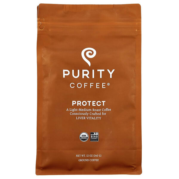 pce16927_v_2.jpg Protect, молотый, легкая и средняя обжарка, 340 г (12 унций) — Purity Coffee