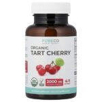 органическая вишня, 60 веганских капсул (500 мг в 1 капсуле) — Pure Co.