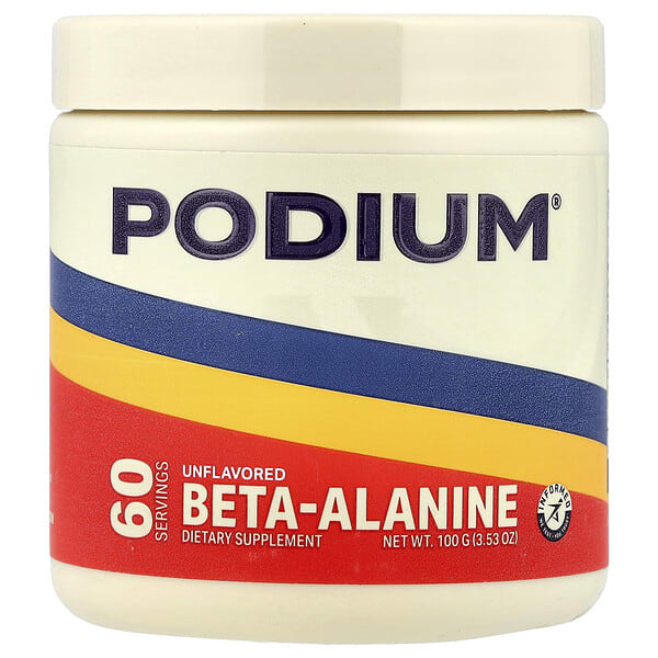pdi60074_v_8.jpg бета-аланин, без добавок, 100 г (3,53 унции) — Podium Nutrition
