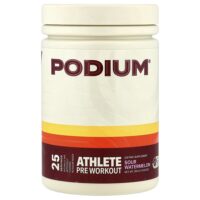 Athlete, предтренировочный комплекс, с кислым арбузом, 395 г (13,93 унции) — Podium Nutrition