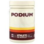 Athlete, предтренировочный комплекс, с голубой малиной, 398 г (14,04 унции) — Podium Nutrition