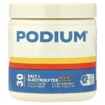 соль и электролиты, персики и сливки, 174 г (6,14 унции) — Podium Nutrition