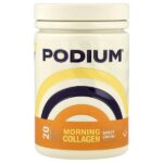утренний коллаген, сладкий крем, 290 г (10,23 унции) — Podium Nutrition