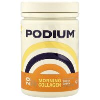 утренний коллаген, сладкий крем, 290 г (10,23 унции) — Podium Nutrition