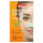 Полоски для пор для носа, зеленый чай, 6 полосок — Purederm — изображение 2