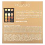 Ultimate, 9 оттенков, палитра теней, «золотистый песок», 9,6 г (0,33 унции) — Palladio — изображение 2
