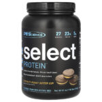 Select Protein, протеиновая порошковая смесь для приготовления напитка, чашка с шоколадным и арахисовым маслом, 878 г (1,93 фунта) — PEScience