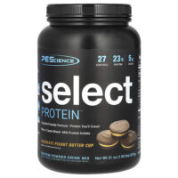 Select Protein, протеиновая порошковая смесь для приготовления напитка, чашка с шоколадным и арахисовым маслом, 878 г (1,93 фунта) — PEScience