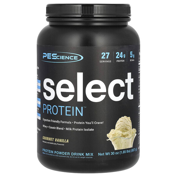 pec19937_v_40.jpg Select Protein, изысканная ваниль, 837 г (1,85 фунта) — PEScience