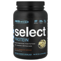 Select Protein™, протеиновая смесь для приготовления напитка, глазированное шоколадное пирожное, 905 г (2 фунта) — PEScience