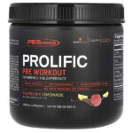 Prolific, перед тренировкой, малиновый лимонад, 280 г (9,88 унции) — PEScience