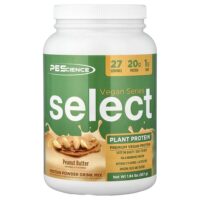 Vegan Series, Select Plant Protein™, арахисовая паста, 837 г (1,84 фунта) — PEScience