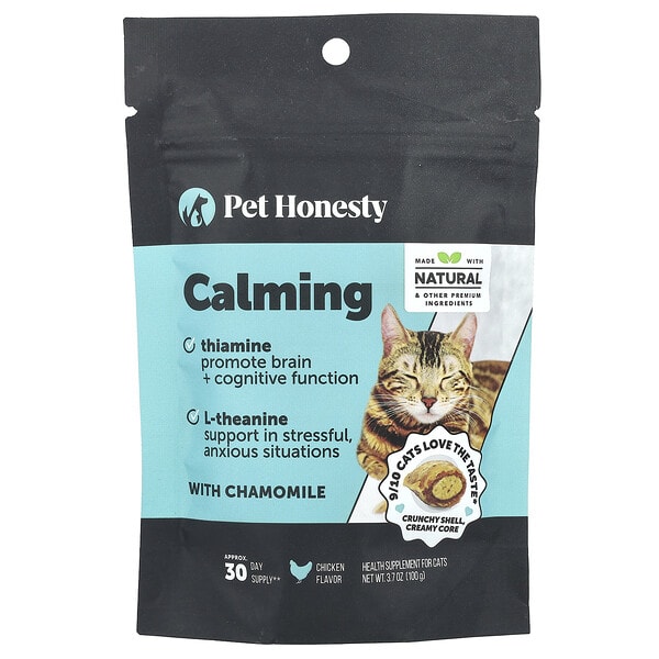 peh72806_v_6.jpg Успокаивающий, для кошек, с курицей, 100 г (3,7 унции) — Pet Honesty