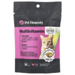 Мультивитамины, для кошек, с курицей, 100 г (3,7 унции) — Pet Honesty