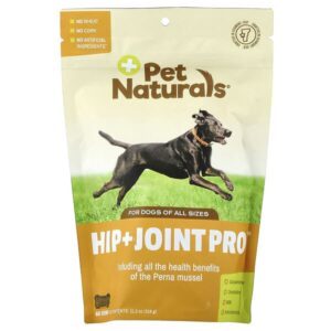 Hip + Joint Pro®, для собак всех размеров, 60 жевательных таблеток, 318 г (11,2 унции) — Pet Naturals