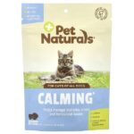Calming®, для кошек, все размеры, жевательные таблетки, 45 г (1,59 унции) — Pet Naturals