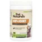 Hip + Joint, добавка для поддержки здоровья суставов, для кошек и собак, около 160 жевательных таблеток, 240 г (8,46 унции) — Pet Naturals
