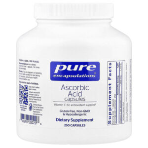 Ascorbic Acid, 250 Capsules (1,000 mg per Capsule) — Pure Encapsulations