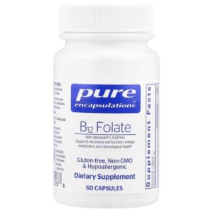 Фолат B12, 60 капсул — Pure Encapsulations