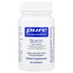Boron (Glycinate), 60 Capsules (2 mg per Capsule) — Pure Encapsulations
