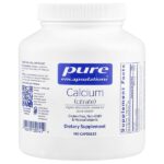 Кальций (цитрат), 180 капсул (150 мг на капсулу) — Pure Encapsulations