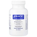 Calcium Magnesium (Citrate), 90 Capsules — Pure Encapsulations