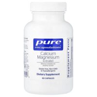 Calcium Magnesium (Citrate), 90 Capsules — Pure Encapsulations