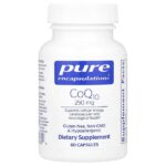 CoQ10, 250 мг, 60 капсул — Pure Encapsulations