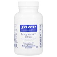 Магний (цитрат), 150 мг, 90 капсул — Pure Encapsulations