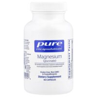 Магний (глицинат), 120 мг, 90 капсул — Pure Encapsulations