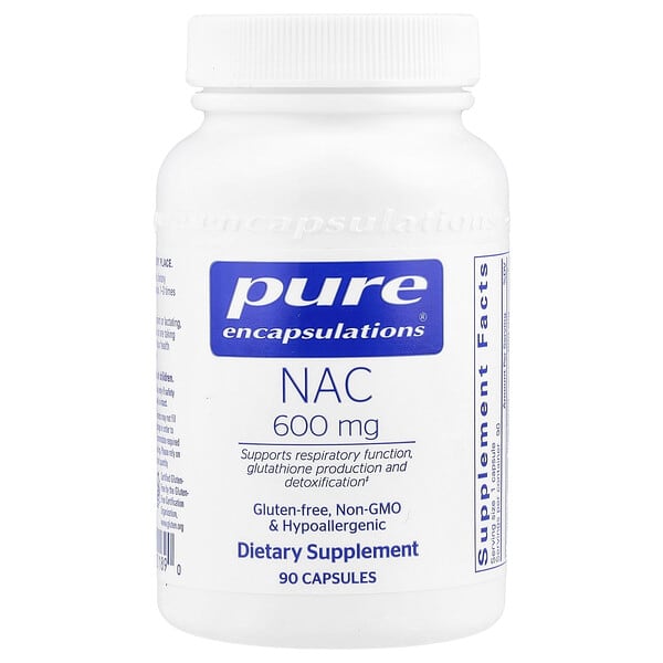 pes00189_v_11.jpg NAC, 600 мг, 90 капсул — Pure Encapsulations