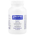NAC, 600 мг, 180 капсул — Pure Encapsulations