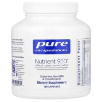 Nutrient 950® without Copper, Iron and Iodine, 180 Capsules — Pure Encapsulations