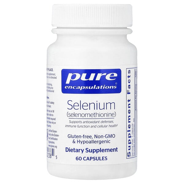 pes00238_v_10.jpg Selenium, 60 Capsules (200 mg per Capsule) — Pure Encapsulations