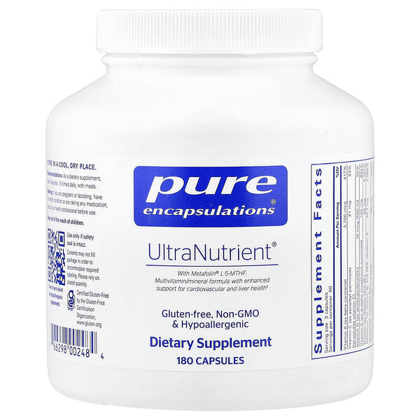 pes00248_v_11.jpg UltraNutrient®, 180 капсул — Pure Encapsulations