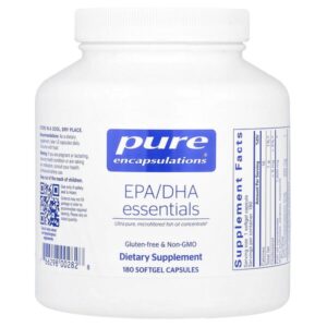 EPA / DHA Essentials, 180 мягких капсул — Pure Encapsulations